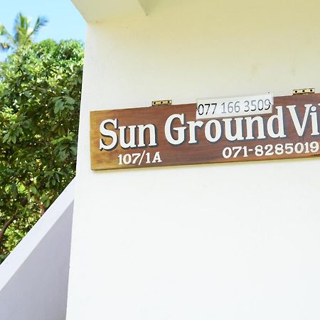 Sun Ground Villa Hikkaduwa Buitenkant foto