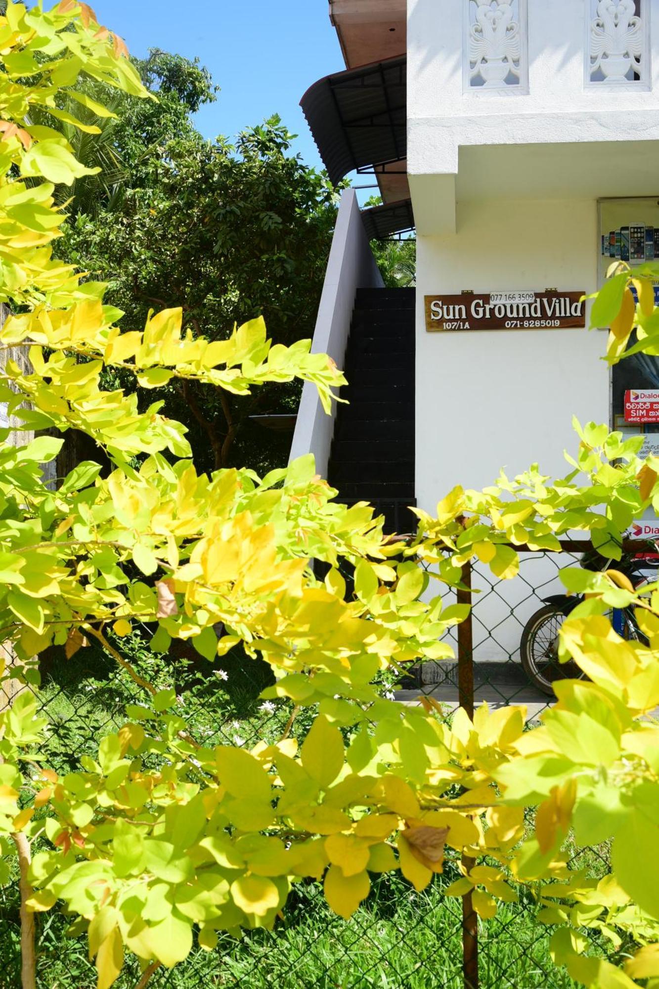 Sun Ground Villa Hikkaduwa Buitenkant foto